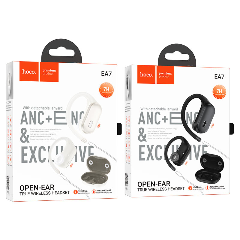 TWS headset  EA7 Suerte OWS ear-hook ANC PLUS  ENC - HOCO